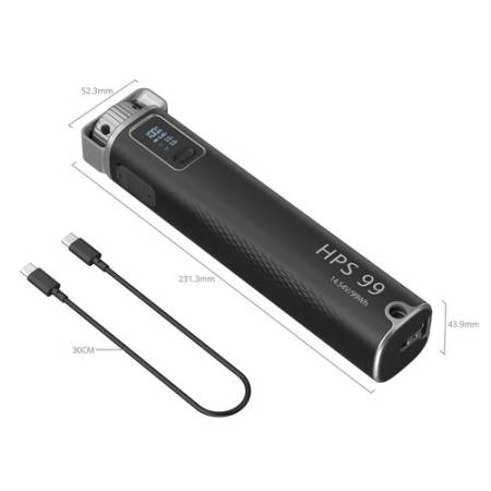SmallRig 4553 HPS99 - uchwyt z powerbankiem, zawartość zestawu